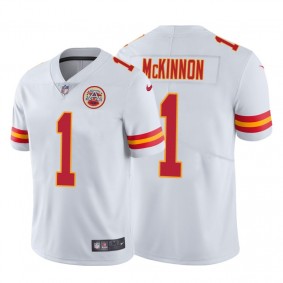 Kansas City Chiefs #1 Jerick McKinnon White Vapor Untouchable Limited Jersey