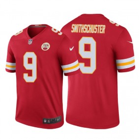 Kansas City Chiefs #9 JuJu Smith-Schuster Red Color Rush Legend Jersey