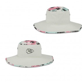 Men's Kansas City Chiefs Khaki Retro Beachin' Bucket Hat